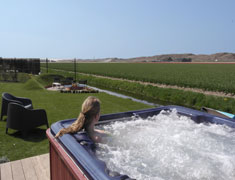 Jacuzzi, villa Oogduyne