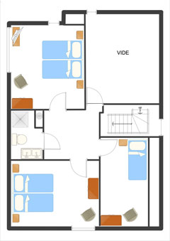 Plattegrond villa Ooghduyne, Julianadorp aan Zee